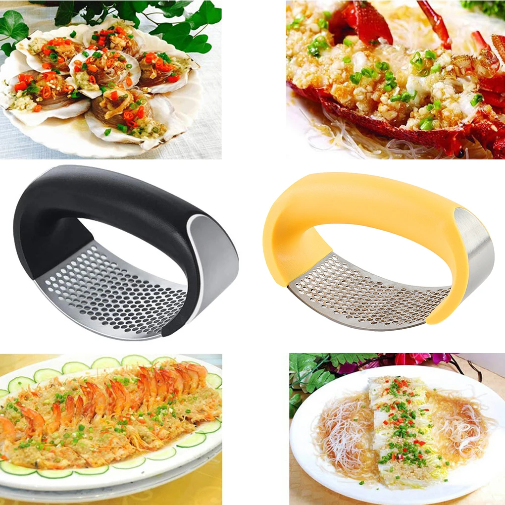 Чесночный Пресс из нержавеющей стали ручная шлифовальная машина для чеснока