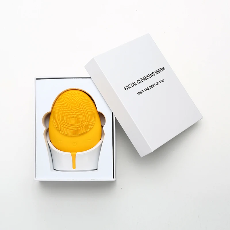 Электрическая мини щетка для чистки лица удаления угрей Массажная