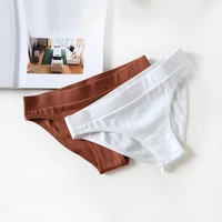 new women sexy lingerie thong cotton underwear femmes briefs intimate pants ladies low seamless panties briefs