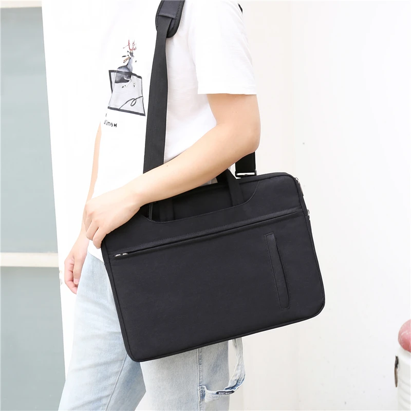Large Capacity Laptop Handbag For Men Women Travel Briefcase Bussiness Notebook Bags 14 15 Inch Macbook Pro PC |