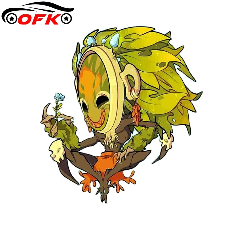 

For Wakfu Dofus God KROSMAGA Krosmoz Car Stickers Personality Bumper Surfboard Decal 13cm*12cm