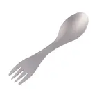 Новый Чистый титановый походный рюкзак для посуды Spork Spoon Fork