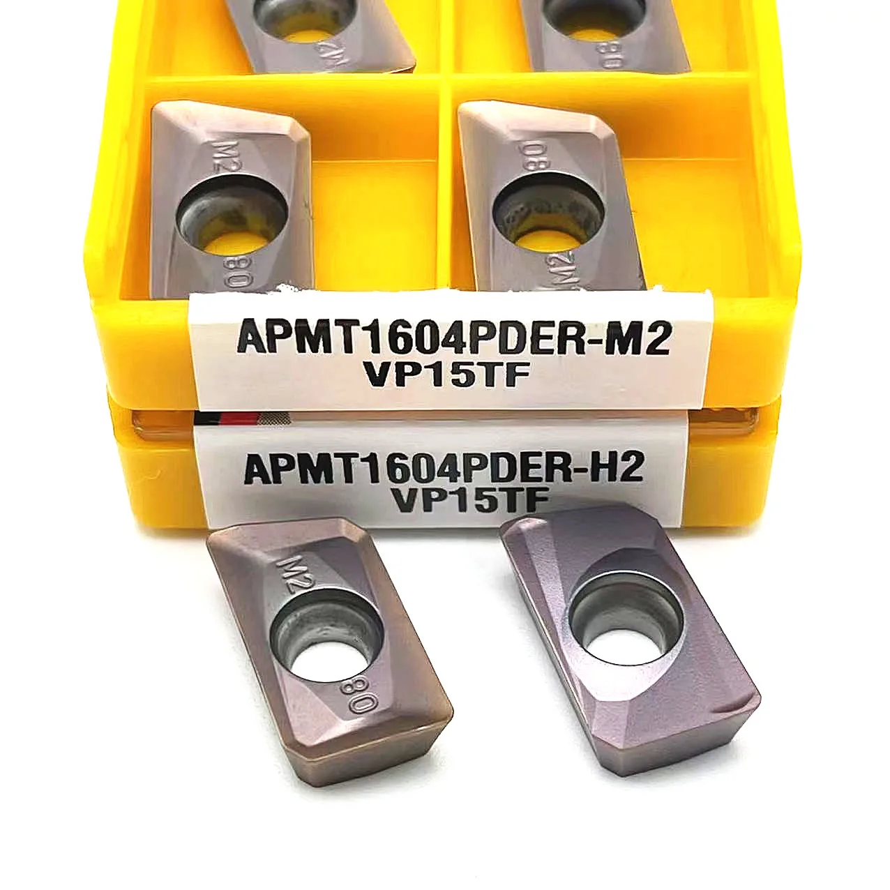 APMT1604 M2 VP15TF H2 Carbide End Milling Tool CNC Insert APMT1604PDER Turning | Инструменты