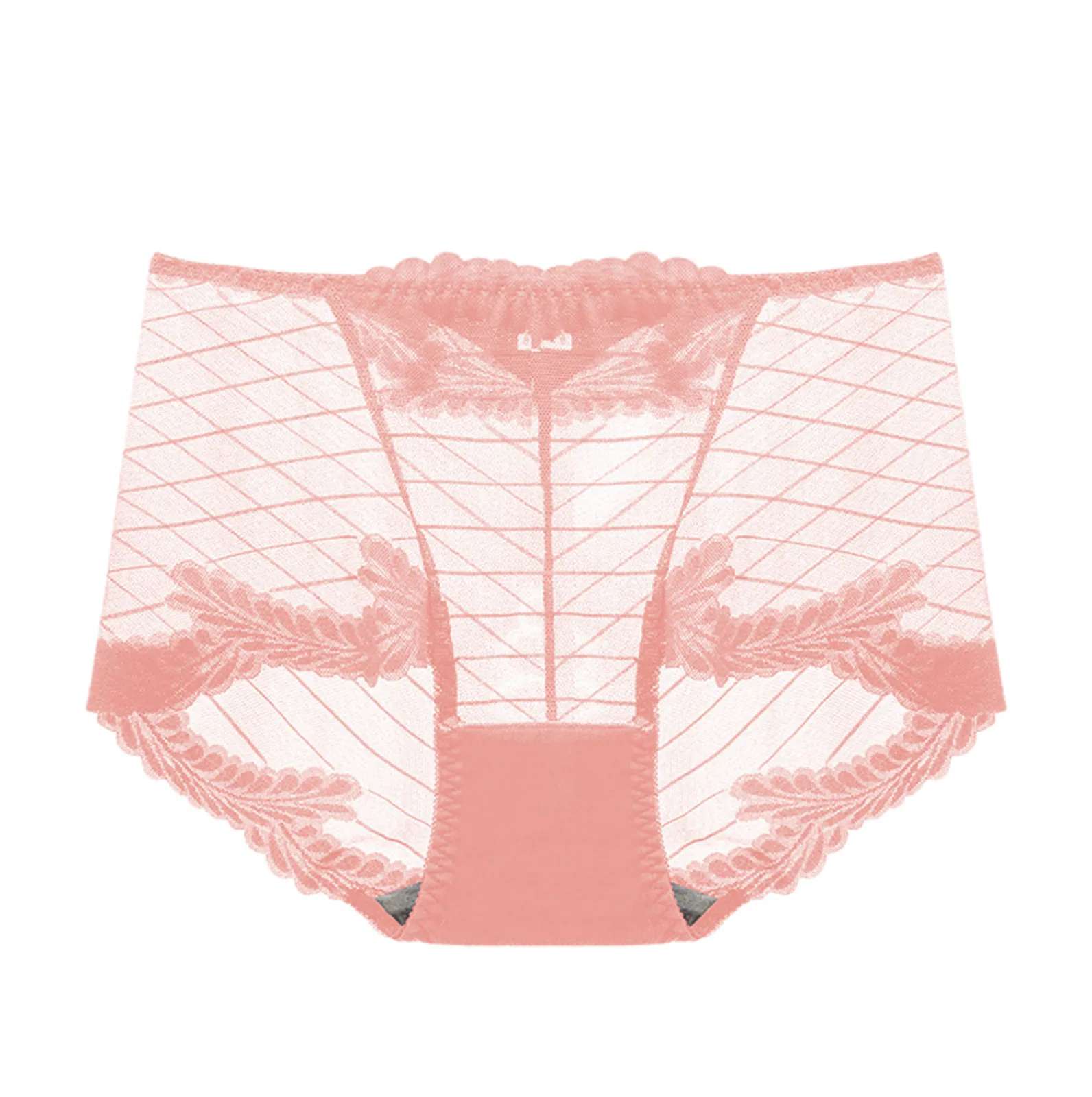 

1Pac Woman Lingerie Low Waist Large Size Lady Soft Underpantes Lace Panties Women Sexy Transparents Underwear Hollow Out