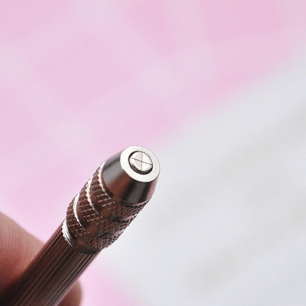 Точная ручная дрель Зажимной патрон для болтов с 10 шт. спиральные бурильные