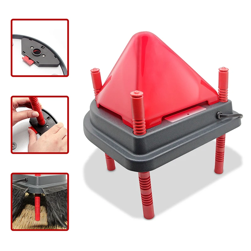 Electric Chick Brooder Heating Plate Practical Adjustable Height Chick Cage Heater Easy Installation NIN668