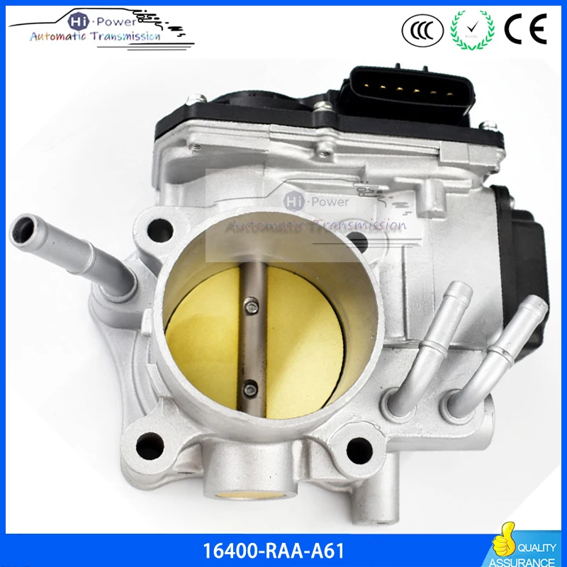 Оригинальный корпус дроссельной заслонки OEM 16400-RAA-A61 16400RAAA61 для Honda accord I4 2.4L EX DX LX 2003