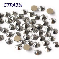 ctpa3bi crystal light chrome color glitter rhinestones non hot fix sewing fabric non hotfix flatback diy clothing strass stones