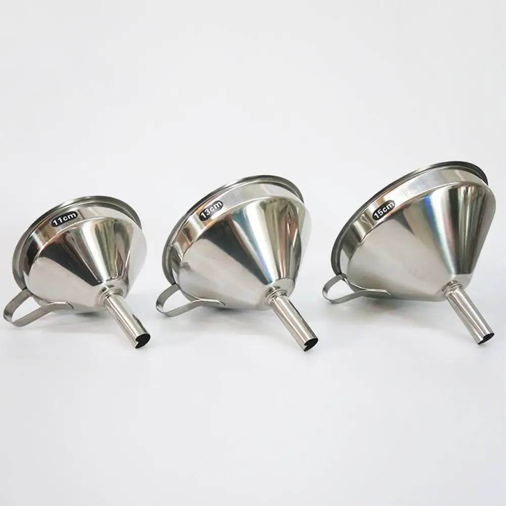 XL конусная Воронка Из Нержавеющей Стали дозатор для масла вина жидкости кухонный
