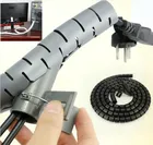 Гибкий спиральный держатель для кабеля, 1 метр