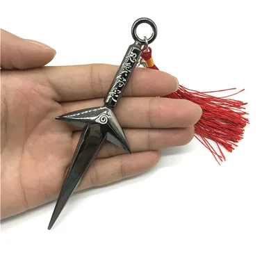 Аниме брелок с ниндзя аниме Оружие Меч рыболовли ловильный ключ цепочкой рисунок