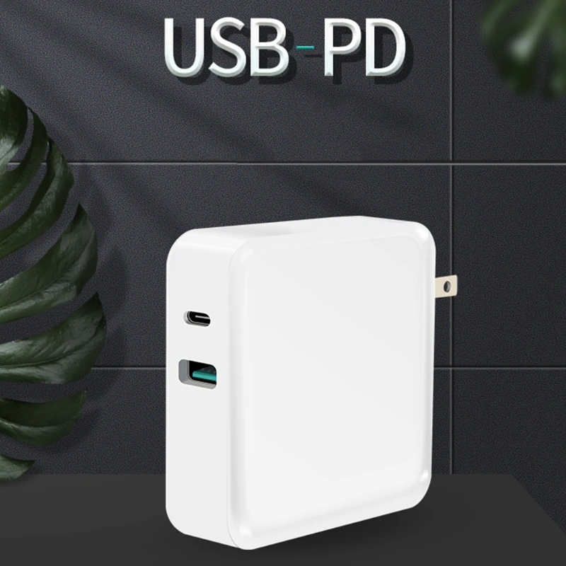 

1Pc Universal USB C Type C PD 87W Fast Charger Power Adapter 18W QC3.0 USB Quick Charger For Laptop Cellhone Tablet PC