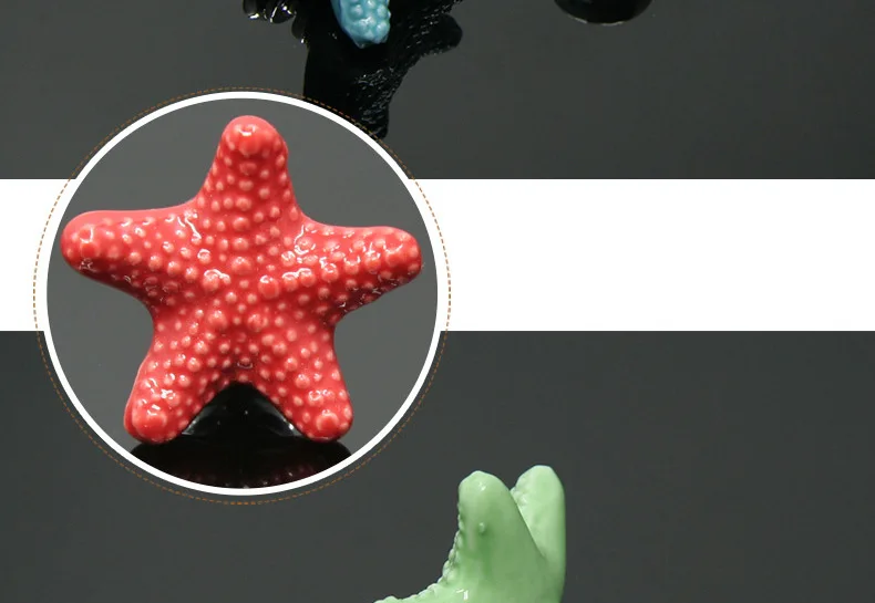 

Modern and Simple Ceramic Handle Wardrobe Drawer Cartoon Handle Children Cartoon Single Hole Handle Cute Cartoon Door Handle