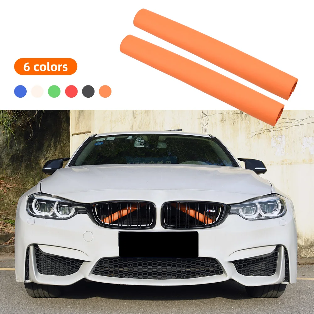 Полоски для отделки передней решетки радиатора BMW F30 F32 3 4 Series 6 цветов полоски в