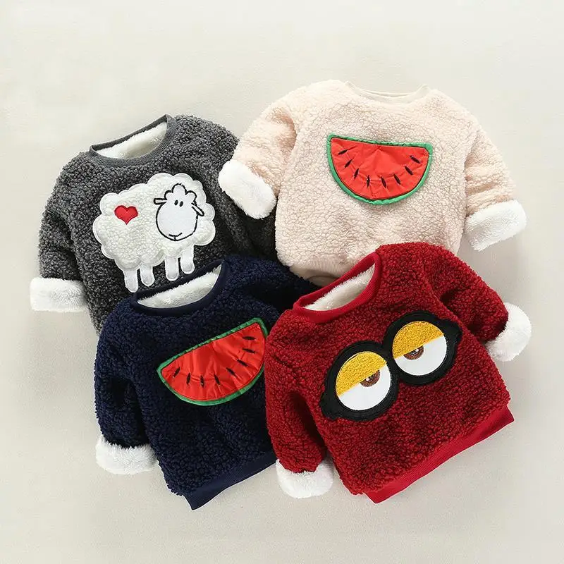 ZSIIBO/Одежда для маленьких мальчиков Детский свитер зимняя одежда Толстый