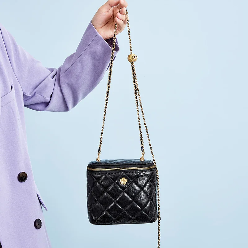 Новая женская сумка через плечо кожаная ведро футляр маленькая Очаровательная