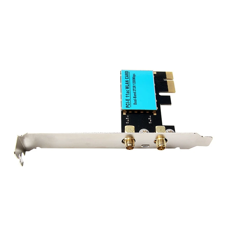 

WiFi Card AC1200M Dual Band Wireless PCI-E Express Network Card for Desktop/PC Gaming