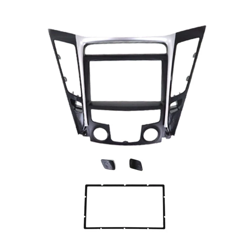 Двойной DIN Автомобильный Радио Facia фасции стерео панель пластина DVD тире