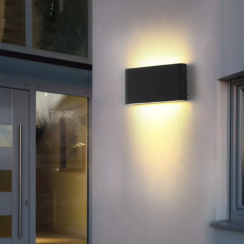 12 Вт светодиодный настенный светильник крыльцо Светильник ing светильники