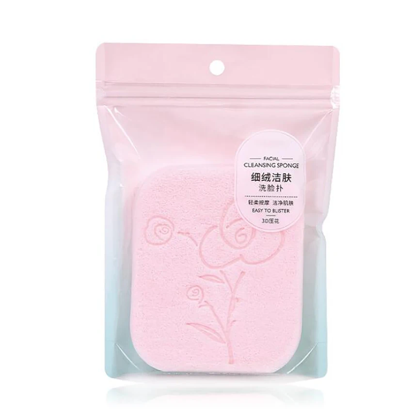 

1Pc PVA Sponge Cosmetic Puff Soft Makeup Removal Tools Sponge Flutter, Reusable Wet Dry Face Puff, Women Facial Powder Puff