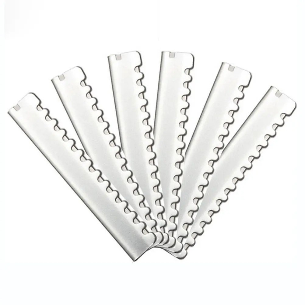 

10 PCS/Pack New Stainless Steel Replacement Hairdressing Hair Shaving Cutting Styling Razor Blades
