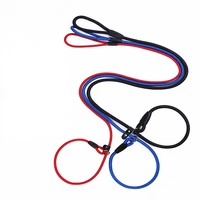 dog leash pet dog leash nylon pet p chain leash multiple specifications dog leash dog leash pets acessorios dog harness