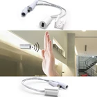 Светодиодная лента с инфракрасным датчиком движения, DC5-24V, Светильники для кабинета на 3528 светодиодов