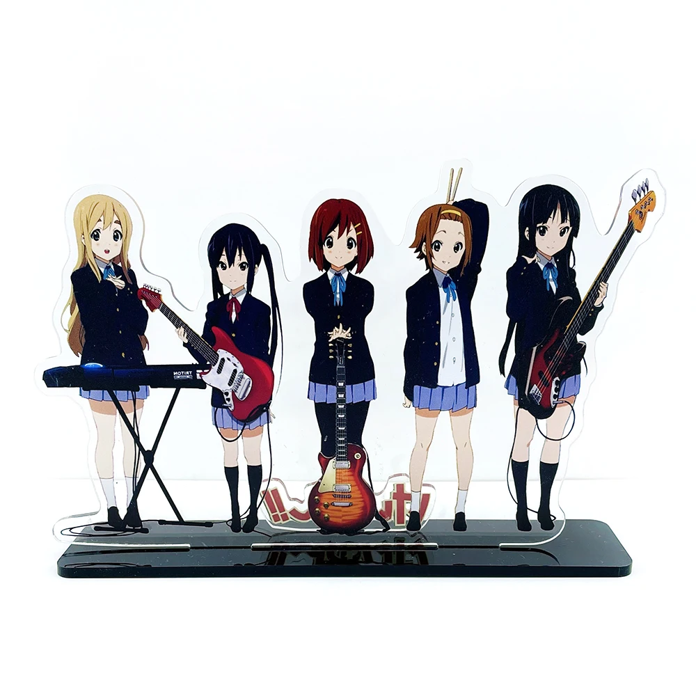 K-ON KON group Hirasawa Yui Akiyama Mio Tainaka Ritsu Kotobuki Tsumugi HM фигурка на акриловой подставке | Игрушки