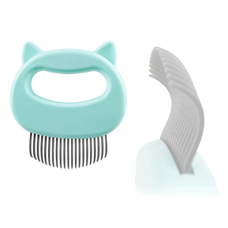 

Pet Cat Grooming Massage Combs Hair Removal Shedding Cleaning Puppy Dogs Comb Shell Needle Brush