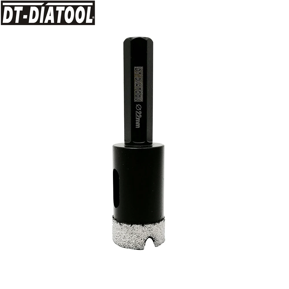 DT-DIATOOL диаметр 22 мм вакуумной пайки шестигранный хвостовик алмазное сверло коронка гранит мрамор Отверстие пила керамическая плитка сухое ...
DT-DIATOOL диаметр 22 мм вакуумной пайки шестигранный хвостовик алмазное сверло коронка гранит мрамор Отверстие пила керамическая плитка сухое ...