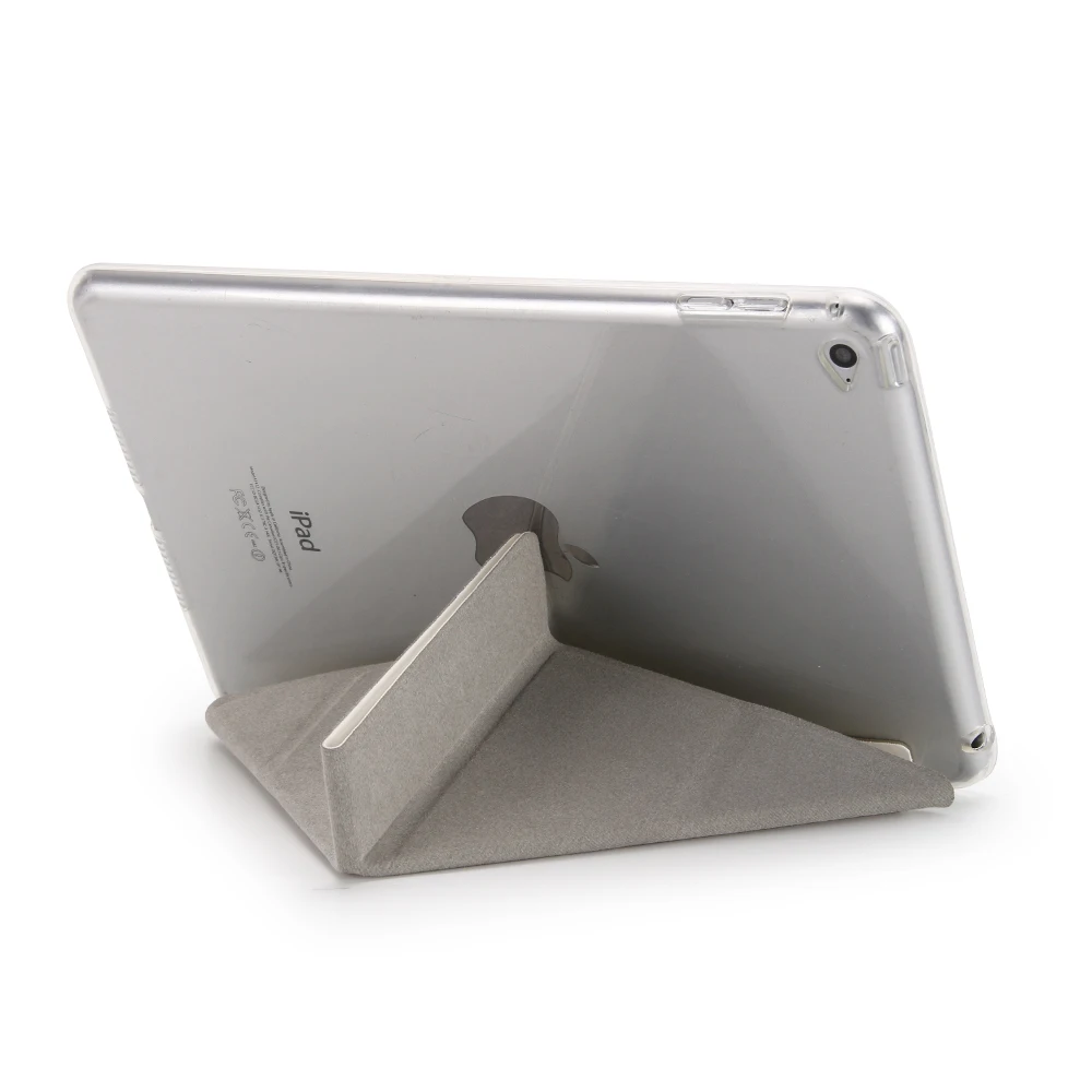 Чехол для ipad mini 1 2 3 Чехол, Aiyopeen мульти-складной магнитный ультра тонкий из искусственной кожи Мягкий ТПУ задняя крышка для ipad mini 1/2/3 чехол