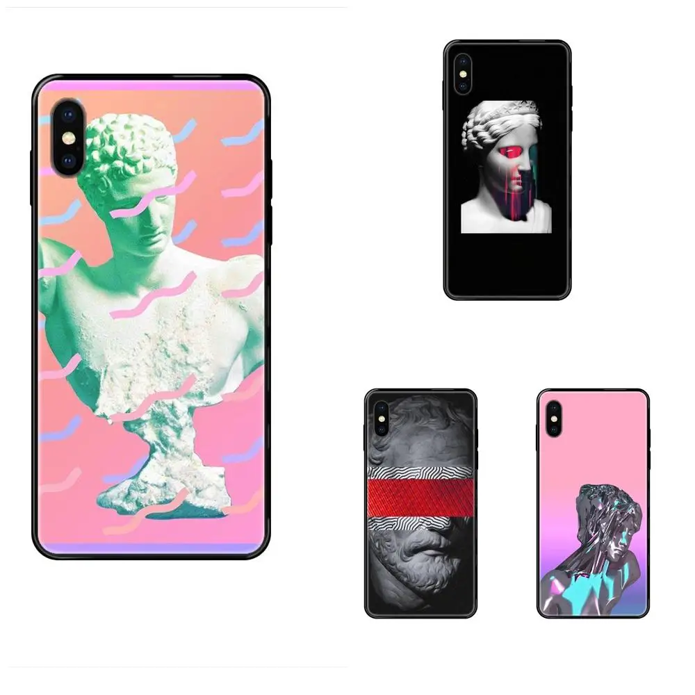 Арт-статуэтка Дэвида Мягкий TPU защитный экран для iPhone 11 12 Pro 5 5S SE 5C 6 6S 7 8 X 10 XR XS Plus Max on.