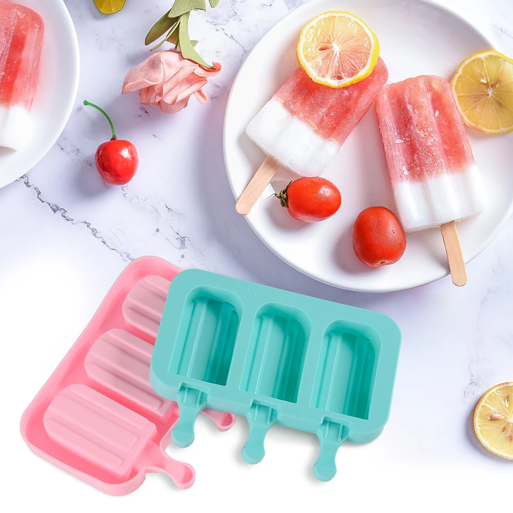 Силиконовая форма для мороженого SJ DIY приготовления желейного пудинга с