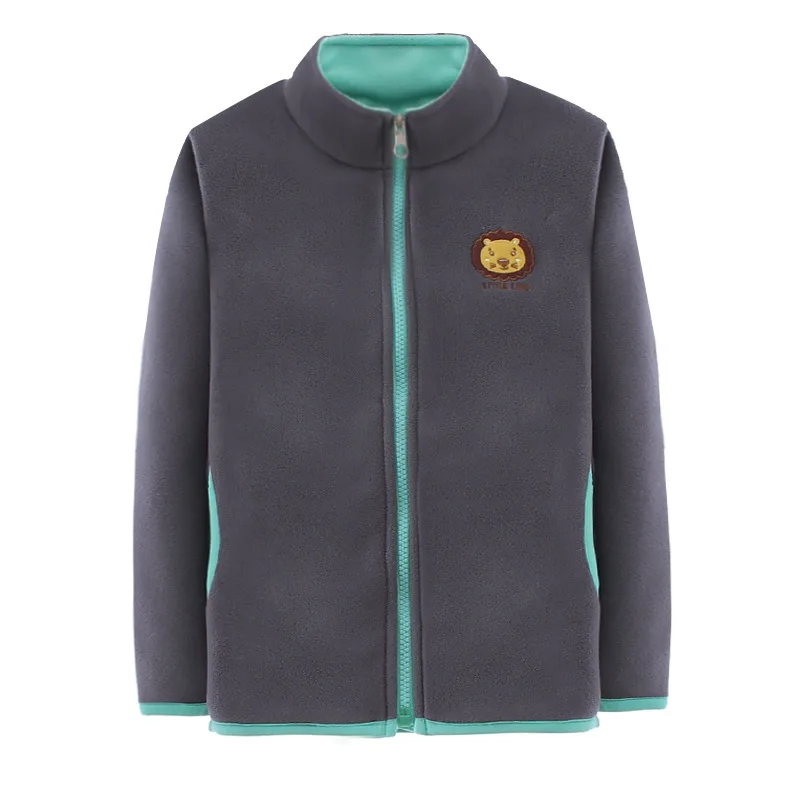 2020 осеннее пальто для мальчиков детская теплая зимняя флисовая ткань маленьких