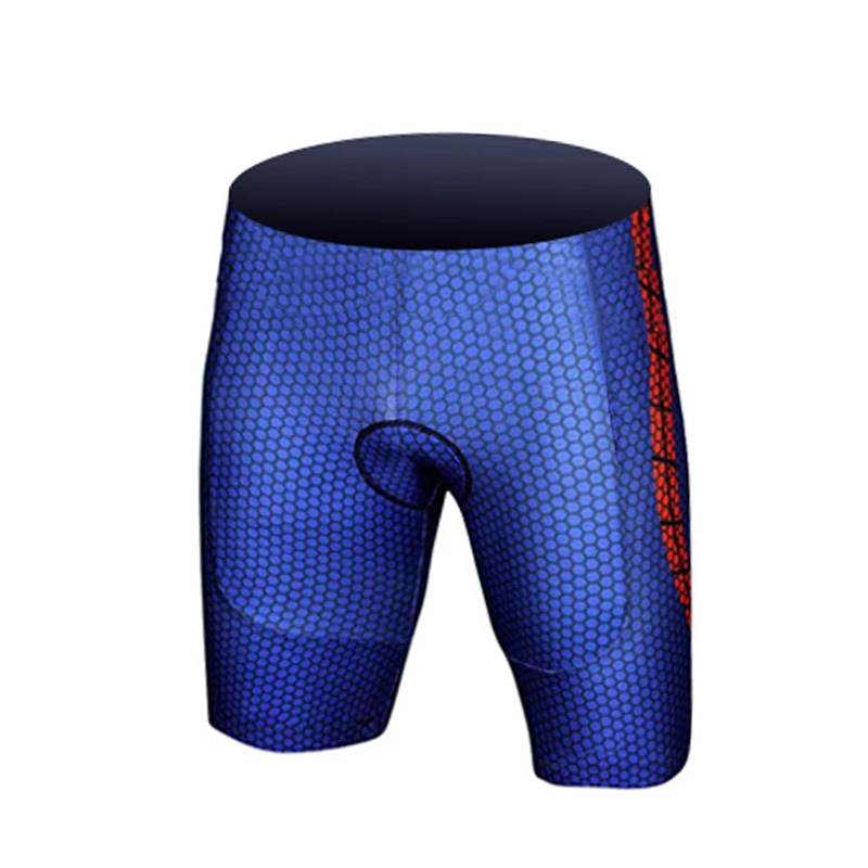 Red Shorts Marvel adventures велосипедные комплекты Человек-паук Велоспорт Джерси Набор Pro велосипедная одежда комплект велосипедный короткий Джерси+ нагрудник короткий набор XS-5XL - Цвет: Red Shorts