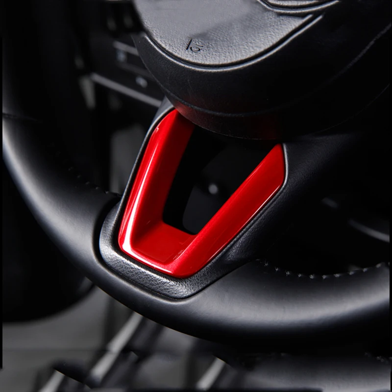 Чехлы рулевого колеса автомобиля Наклейка на отделку для Mazda 2 Demio 3 6 CX-3 CX-5 CX5 CX 5 CX8