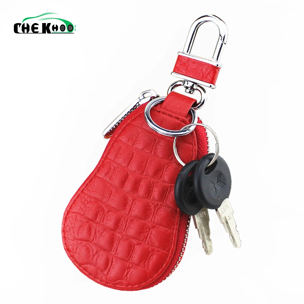 Female Key Wallet Men Women Genuine Leather Car Holders Housekeeper For Retro Multifunctional Home Keychain Case | Автомобили и
