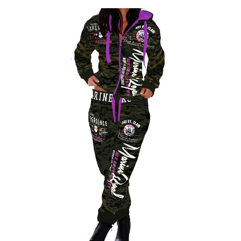 

New Women Two Piece Outfits Women's Fashion Hooded Sweatshirt and Pants Sets 3 Colors Sweat Suits Women Sweatsuits for Women