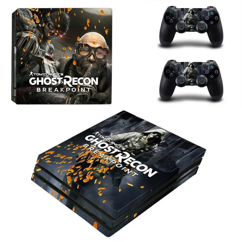 Tom Clancy’s Ghost Recon: Breakpoint PS4 Pro Sticker Play station 4 Skin For PlayStation Console &amp Controller | Электроника