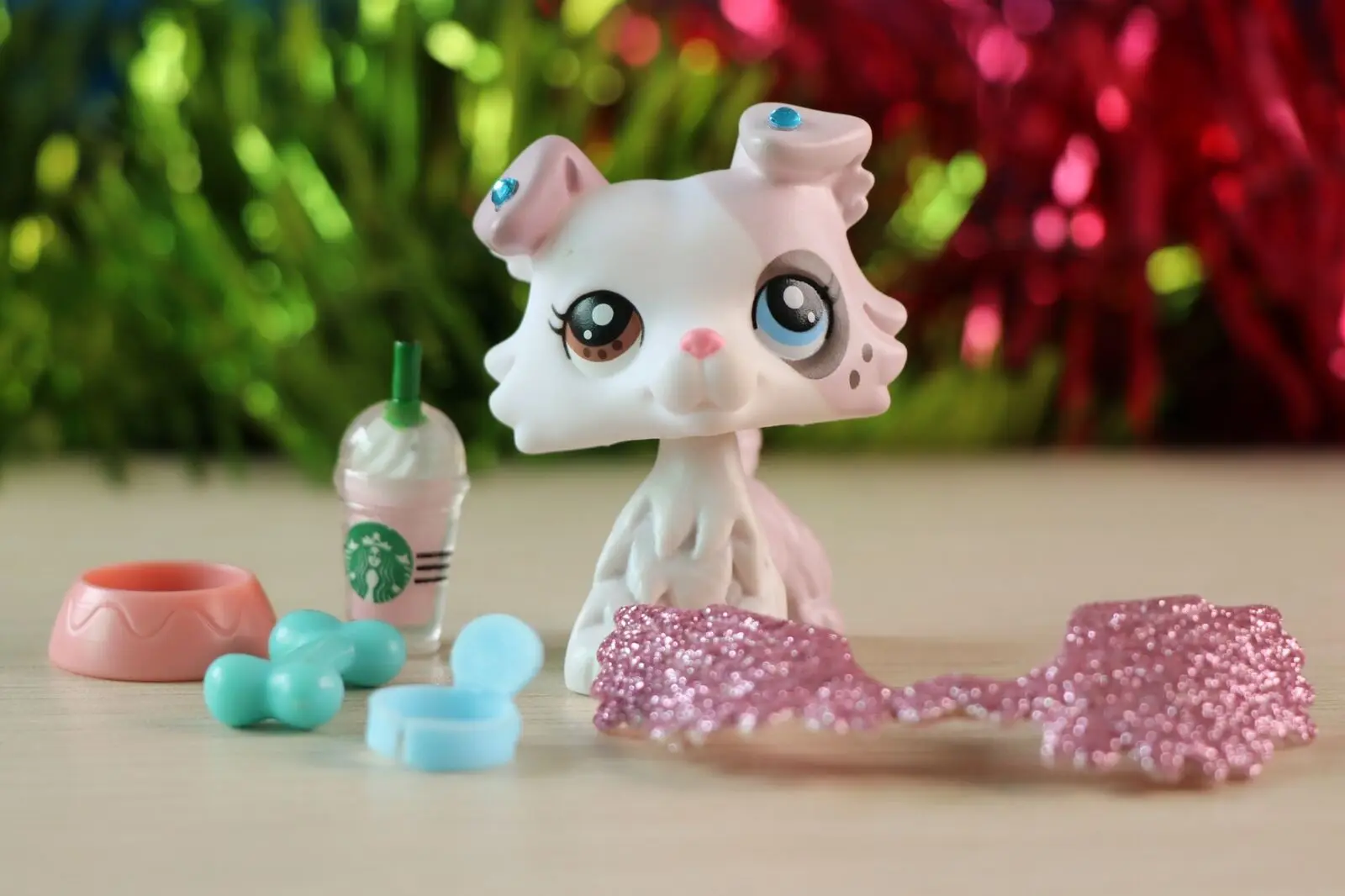 Pet Shop на заказ OOAK Collie мороженое с аксессуарами крыло|Игровые фигурки и