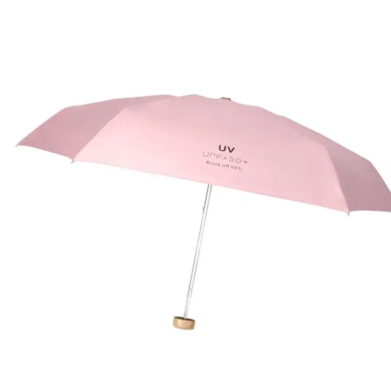 

Sun Umbrella Very Small Mini Umbrella Vinyl Umbrella Pocket Protection Protection and Sun Parasol Ultraviolet X7N5