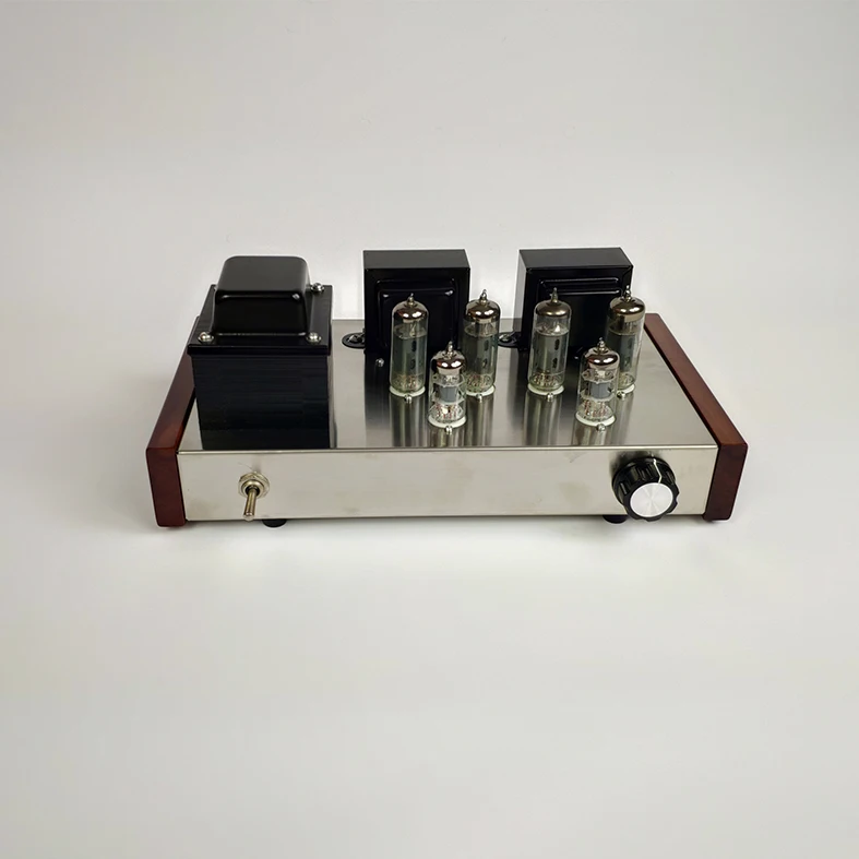 

HiFi DIY 6F2+6P1 Vacuum Tube Amplifier Stereo Class AB Push-pull Home Power Amp 12W+12W
