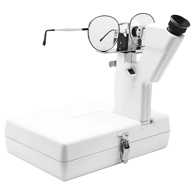 Портативный Lensmeter портативный Focimeter оптический ленсометр AA питание от