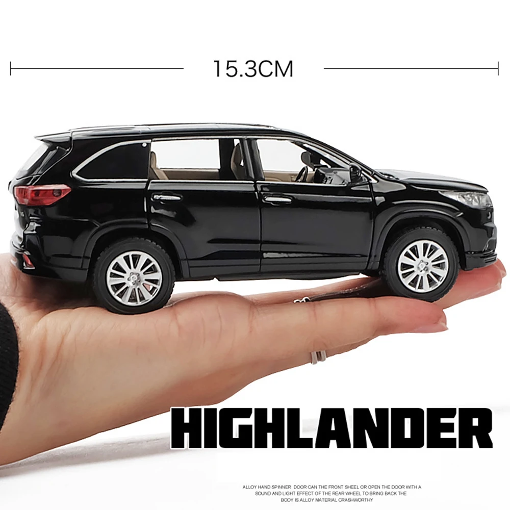1:32 Nissan super car HIGHLANDER литой под давлением сплав модель автомобиля игрушка высокая имитация металла модель SUV игрушка 6 дверей подарок Рождество