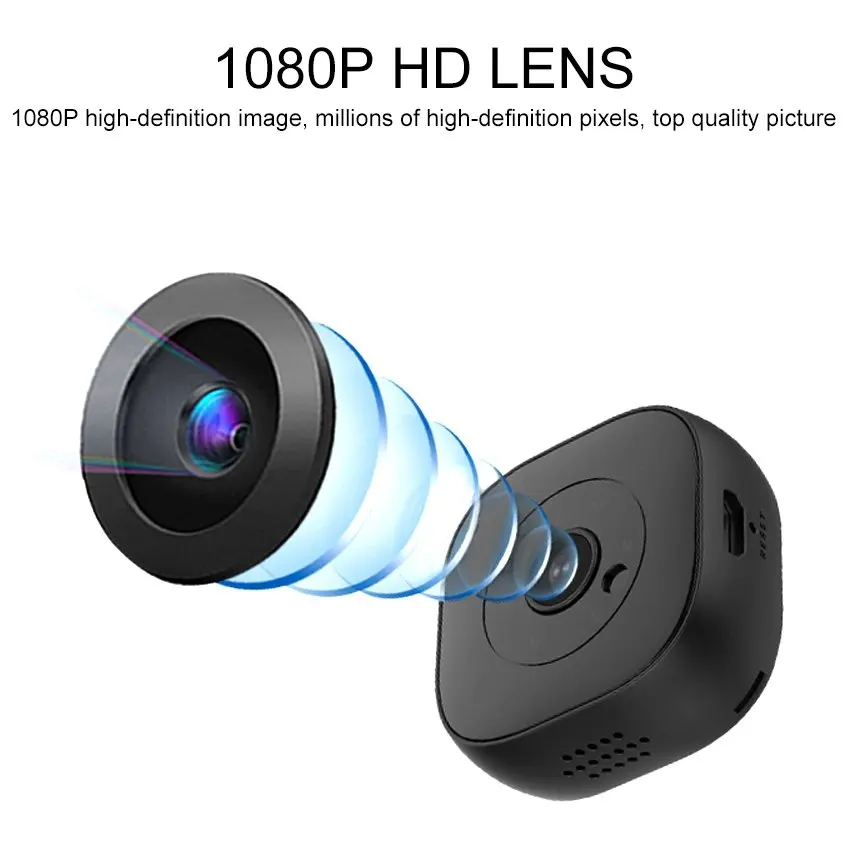 Мини-камера HD 1080P Wi-Fi инфракрасная ночная версия микро-камера DVR с дистанционным