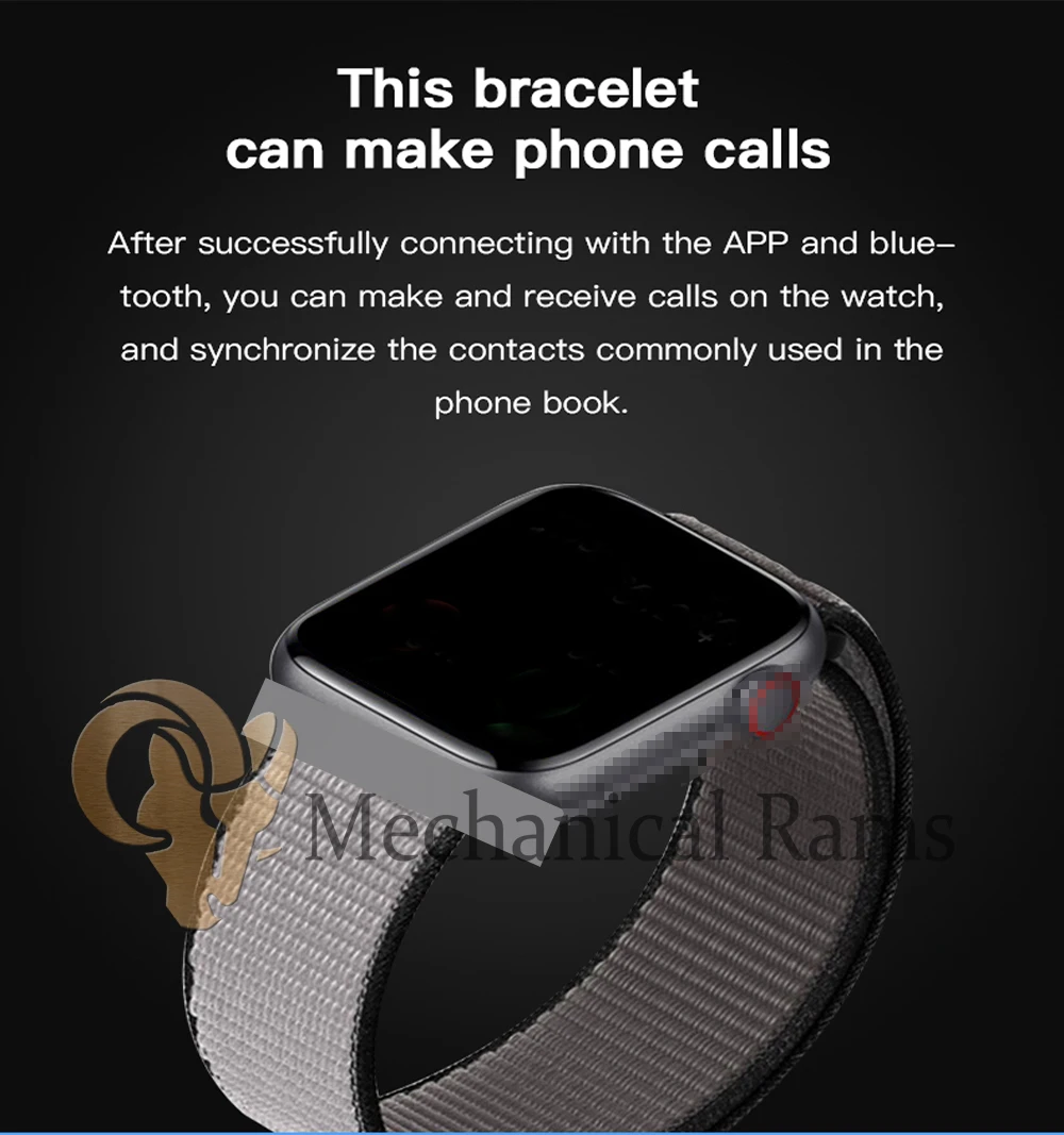 Умные часы для мужчин и женщин 1 54 дюйма полностью сенсорные Смарт Bluetooth звонков