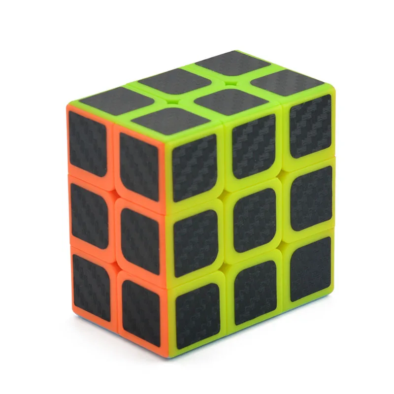 Магический куб из углеродного волокна 2x2x3 наклейки профессиональный магический