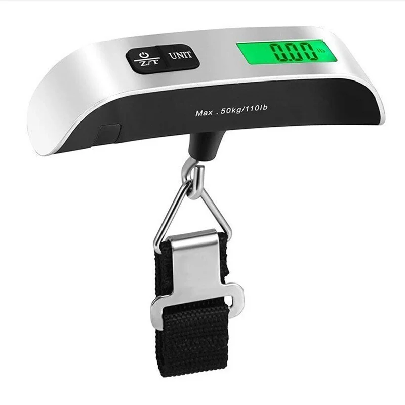 Цифровые электронные весы для багажа с ЖК-дисплеем портативные чемодана сумка