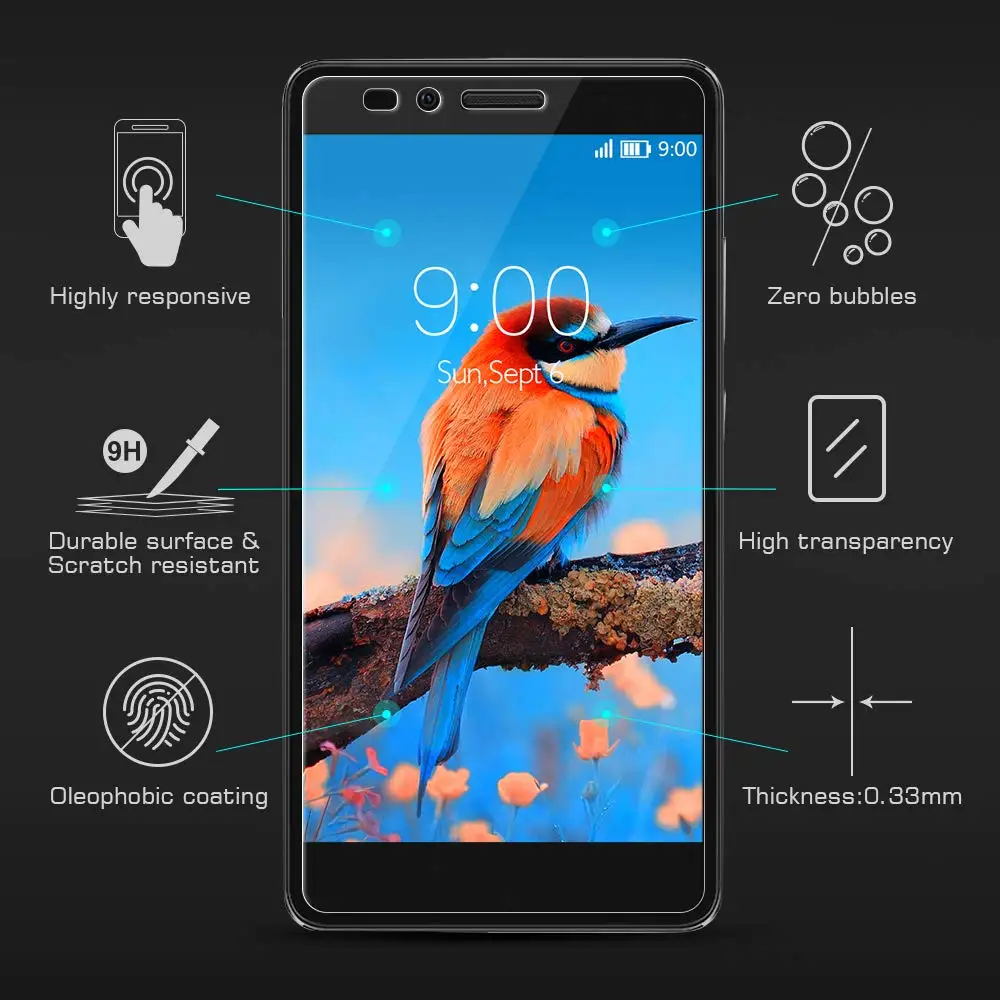 9H 2.5D Закаленное стекло для HuaWei Enjoy 6 6S 6X Защита экрана от царапин защитная пленка