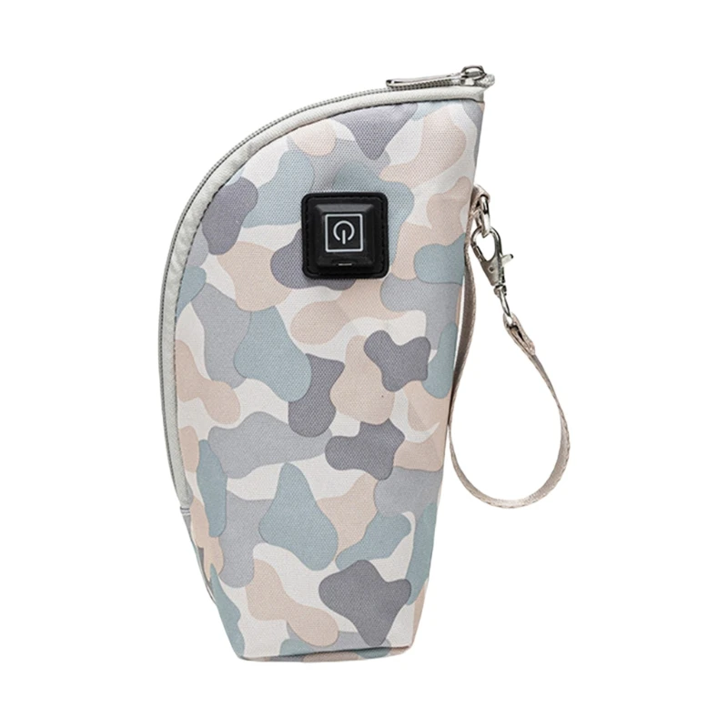 

Portable USB Baby Bottle Warmer Travel Milk Warmer Infant Feeding Bottle Heated Cover Insulation Thermostat Heater G2AD